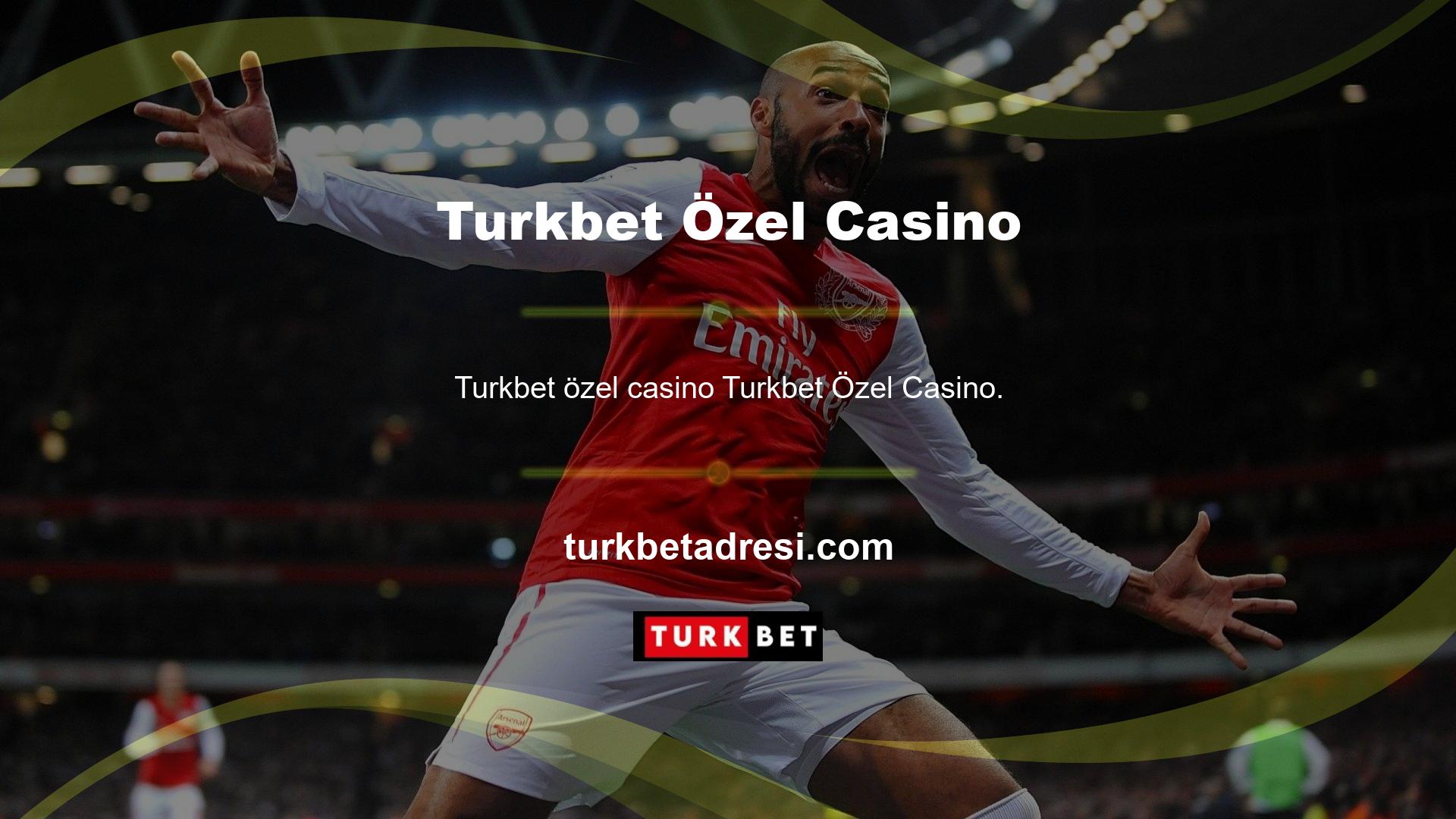 Turkbet Özel Casino web sitesinin lisansı web sitesinde görüntülenir